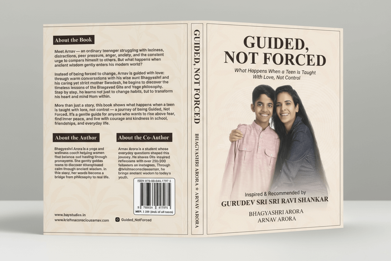 Guided, Not Forced – Hard Copy Cover